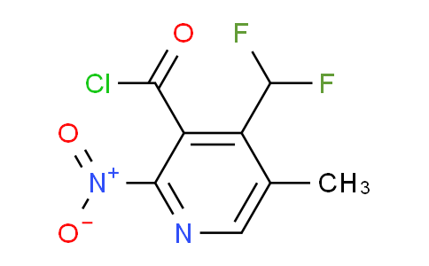 AM117772 | 1805267-53-1 | 4-(Difluoromethyl)-5-methyl-2-nitropyridine-3-carbonyl chloride