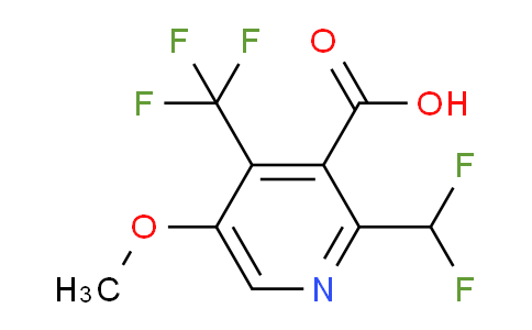AM117780 | 1805463-91-5 | 2-(Difluoromethyl)-5-methoxy-4-(trifluoromethyl)pyridine-3-carboxylic acid