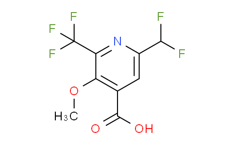 AM117782 | 1805438-75-8 | 6-(Difluoromethyl)-3-methoxy-2-(trifluoromethyl)pyridine-4-carboxylic acid