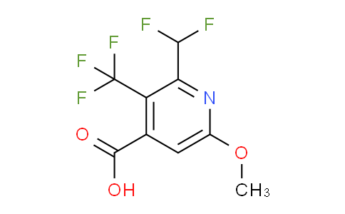 AM117783 | 1805151-40-9 | 2-(Difluoromethyl)-6-methoxy-3-(trifluoromethyl)pyridine-4-carboxylic acid
