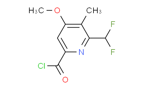 AM117788 | 1805437-26-6 | 2-(Difluoromethyl)-4-methoxy-3-methylpyridine-6-carbonyl chloride