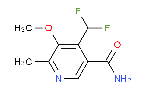 4-(Difluoromethyl)-3-methoxy-2-methylpyridine-5-carboxamide