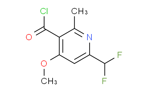 6-(Difluoromethyl)-4-methoxy-2-methylpyridine-3-carbonyl chloride