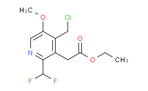 AM117796 | 1805072-05-2 | Ethyl 4-(chloromethyl)-2-(difluoromethyl)-5-methoxypyridine-3-acetate