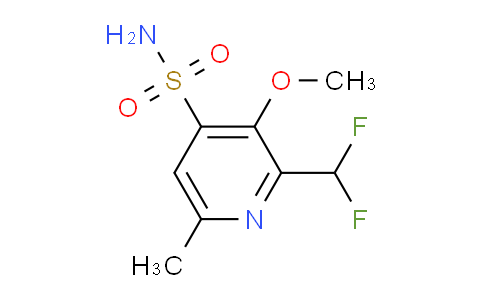 AM117798 | 1805555-06-9 | 2-(Difluoromethyl)-3-methoxy-6-methylpyridine-4-sulfonamide