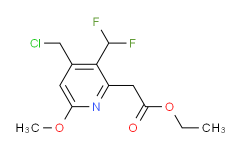 AM117805 | 1806990-71-5 | Ethyl 4-(chloromethyl)-3-(difluoromethyl)-6-methoxypyridine-2-acetate