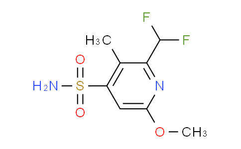 AM117810 | 1805199-01-2 | 2-(Difluoromethyl)-6-methoxy-3-methylpyridine-4-sulfonamide