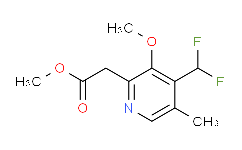 AM117832 | 1807164-41-5 | Methyl 4-(difluoromethyl)-3-methoxy-5-methylpyridine-2-acetate