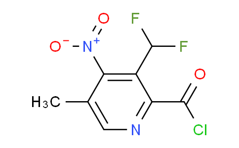 AM117835 | 1805471-73-1 | 3-(Difluoromethyl)-5-methyl-4-nitropyridine-2-carbonyl chloride