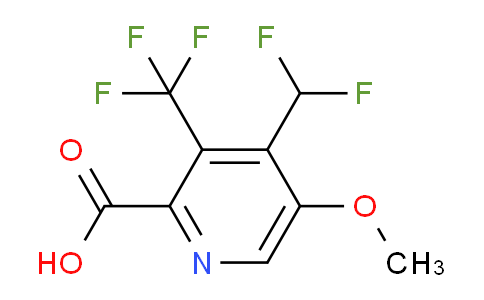 AM117837 | 1805464-11-2 | 4-(Difluoromethyl)-5-methoxy-3-(trifluoromethyl)pyridine-2-carboxylic acid