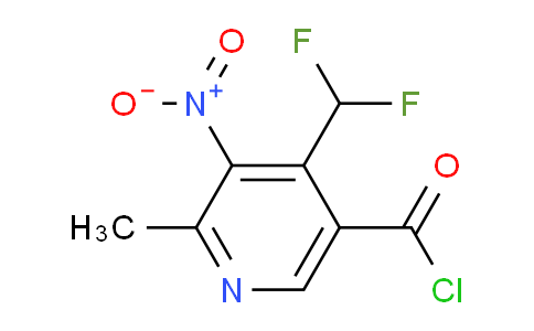 AM117838 | 1806965-97-8 | 4-(Difluoromethyl)-2-methyl-3-nitropyridine-5-carbonyl chloride