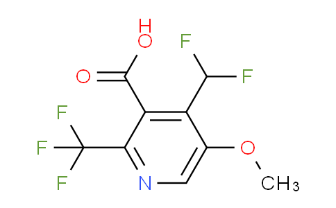 AM117839 | 1806036-52-1 | 4-(Difluoromethyl)-5-methoxy-2-(trifluoromethyl)pyridine-3-carboxylic acid