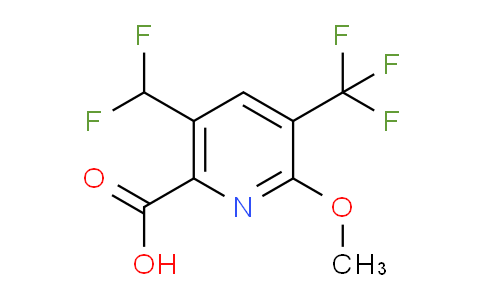 AM117841 | 1805608-01-8 | 5-(Difluoromethyl)-2-methoxy-3-(trifluoromethyl)pyridine-6-carboxylic acid