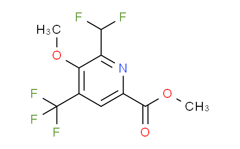 AM117845 | 1805608-04-1 | Methyl 2-(difluoromethyl)-3-methoxy-4-(trifluoromethyl)pyridine-6-carboxylate