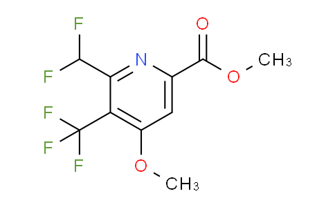 AM117850 | 1806995-41-4 | Methyl 2-(difluoromethyl)-4-methoxy-3-(trifluoromethyl)pyridine-6-carboxylate