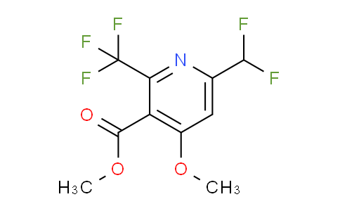 AM117854 | 1807144-39-3 | Methyl 6-(difluoromethyl)-4-methoxy-2-(trifluoromethyl)pyridine-3-carboxylate