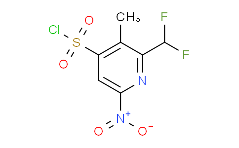 AM117856 | 1805435-84-0 | 2-(Difluoromethyl)-3-methyl-6-nitropyridine-4-sulfonyl chloride