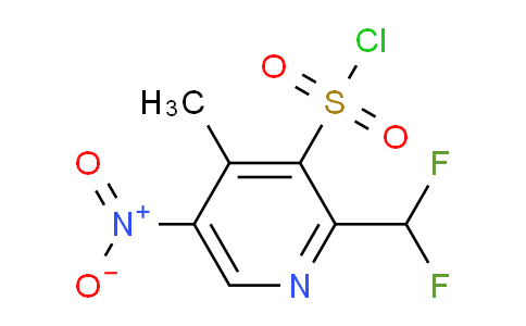 AM117858 | 1806864-06-1 | 2-(Difluoromethyl)-4-methyl-5-nitropyridine-3-sulfonyl chloride