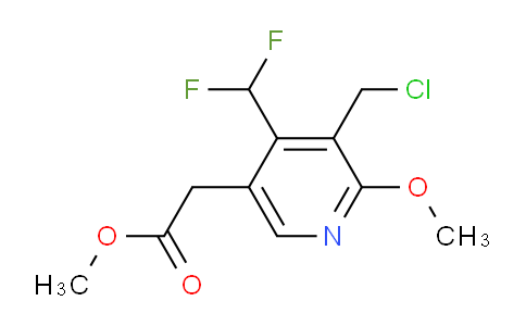 AM117868 | 1805620-05-6 | Methyl 3-(chloromethyl)-4-(difluoromethyl)-2-methoxypyridine-5-acetate