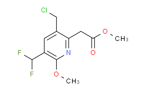 AM117876 | 1804869-44-0 | Methyl 3-(chloromethyl)-5-(difluoromethyl)-6-methoxypyridine-2-acetate