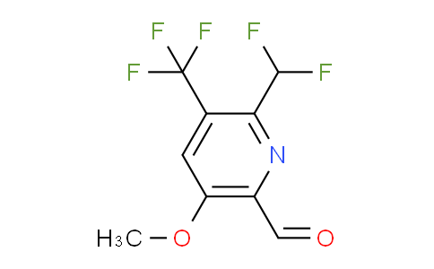 AM117877 | 1805549-70-5 | 2-(Difluoromethyl)-5-methoxy-3-(trifluoromethyl)pyridine-6-carboxaldehyde