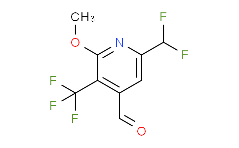 6-(Difluoromethyl)-2-methoxy-3-(trifluoromethyl)pyridine-4-carboxaldehyde