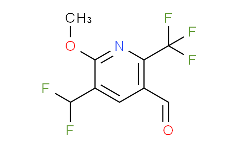 3-(Difluoromethyl)-2-methoxy-6-(trifluoromethyl)pyridine-5-carboxaldehyde