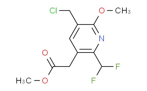 AM117897 | 1805206-41-0 | Methyl 3-(chloromethyl)-6-(difluoromethyl)-2-methoxypyridine-5-acetate