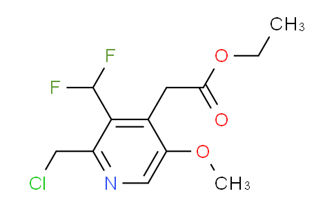AM117898 | 1806955-56-5 | Ethyl 2-(chloromethyl)-3-(difluoromethyl)-5-methoxypyridine-4-acetate