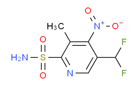 AM117905 | 1805621-32-2 | 5-(Difluoromethyl)-3-methyl-4-nitropyridine-2-sulfonamide