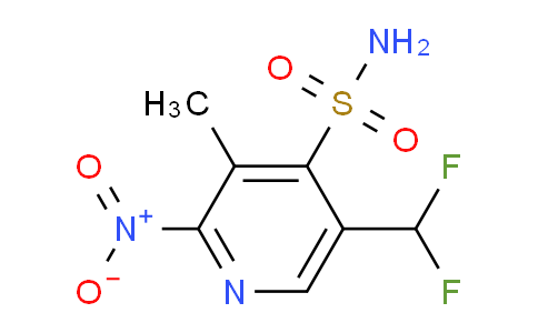 AM117906 | 1805436-46-7 | 5-(Difluoromethyl)-3-methyl-2-nitropyridine-4-sulfonamide