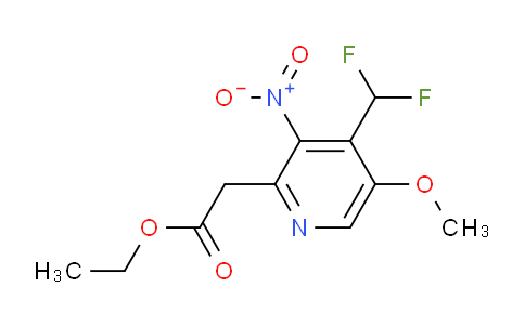 AM117908 | 1806035-85-7 | Ethyl 4-(difluoromethyl)-5-methoxy-3-nitropyridine-2-acetate