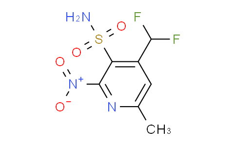 AM117910 | 1806864-22-1 | 4-(Difluoromethyl)-6-methyl-2-nitropyridine-3-sulfonamide