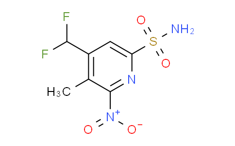 AM117911 | 1807146-25-3 | 4-(Difluoromethyl)-3-methyl-2-nitropyridine-6-sulfonamide