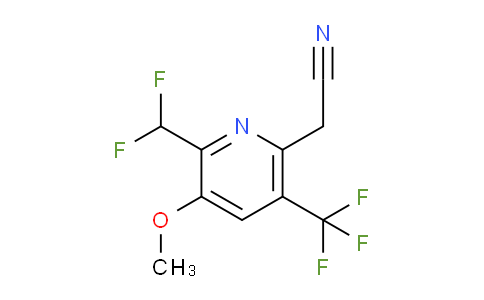 AM117923 | 1806955-96-3 | 2-(Difluoromethyl)-3-methoxy-5-(trifluoromethyl)pyridine-6-acetonitrile