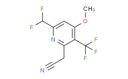 AM117926 | 1805199-79-4 | 6-(Difluoromethyl)-4-methoxy-3-(trifluoromethyl)pyridine-2-acetonitrile