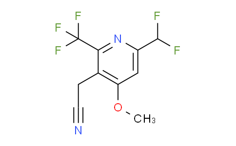 AM117927 | 1806956-19-3 | 6-(Difluoromethyl)-4-methoxy-2-(trifluoromethyl)pyridine-3-acetonitrile