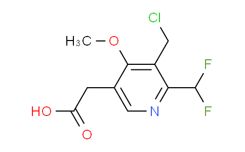 AM117930 | 1805150-76-8 | 3-(Chloromethyl)-2-(difluoromethyl)-4-methoxypyridine-5-acetic acid