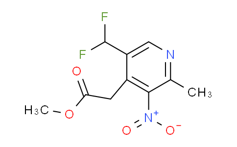 AM117937 | 1805470-60-3 | Methyl 5-(difluoromethyl)-2-methyl-3-nitropyridine-4-acetate