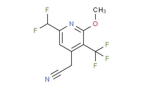AM117938 | 1805468-59-0 | 6-(Difluoromethyl)-2-methoxy-3-(trifluoromethyl)pyridine-4-acetonitrile