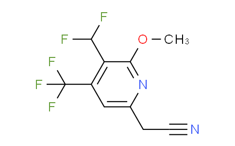 AM117939 | 1804869-74-6 | 3-(Difluoromethyl)-2-methoxy-4-(trifluoromethyl)pyridine-6-acetonitrile