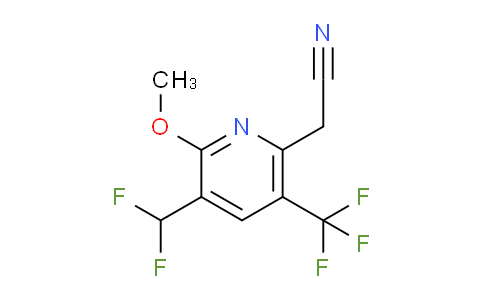 AM117941 | 1806990-72-6 | 3-(Difluoromethyl)-2-methoxy-5-(trifluoromethyl)pyridine-6-acetonitrile