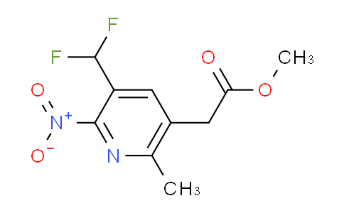 AM117942 | 1805625-09-5 | Methyl 3-(difluoromethyl)-6-methyl-2-nitropyridine-5-acetate