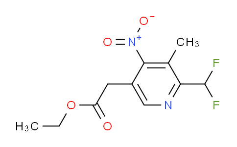AM117943 | 1805470-67-0 | Ethyl 2-(difluoromethyl)-3-methyl-4-nitropyridine-5-acetate