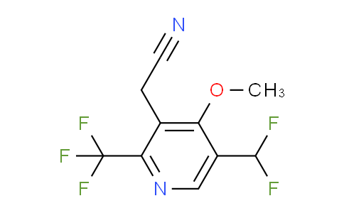 AM117951 | 1805437-80-2 | 5-(Difluoromethyl)-4-methoxy-2-(trifluoromethyl)pyridine-3-acetonitrile