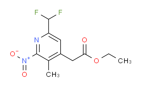 AM117955 | 1806041-49-5 | Ethyl 6-(difluoromethyl)-3-methyl-2-nitropyridine-4-acetate