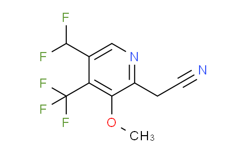 AM117956 | 1805437-99-3 | 5-(Difluoromethyl)-3-methoxy-4-(trifluoromethyl)pyridine-2-acetonitrile