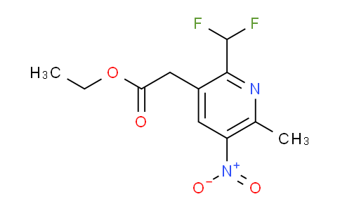 AM117960 | 1806041-56-4 | Ethyl 2-(difluoromethyl)-6-methyl-5-nitropyridine-3-acetate