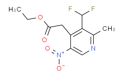 AM117963 | 1806965-46-7 | Ethyl 3-(difluoromethyl)-2-methyl-5-nitropyridine-4-acetate