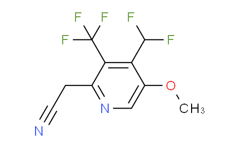 AM117964 | 1805270-03-4 | 4-(Difluoromethyl)-5-methoxy-3-(trifluoromethyl)pyridine-2-acetonitrile